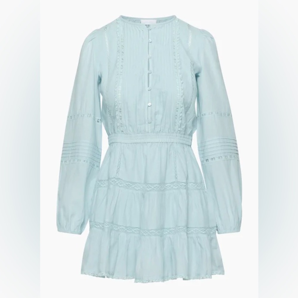Little Moon PERISSA Dress from Aritzia in Iced Blue